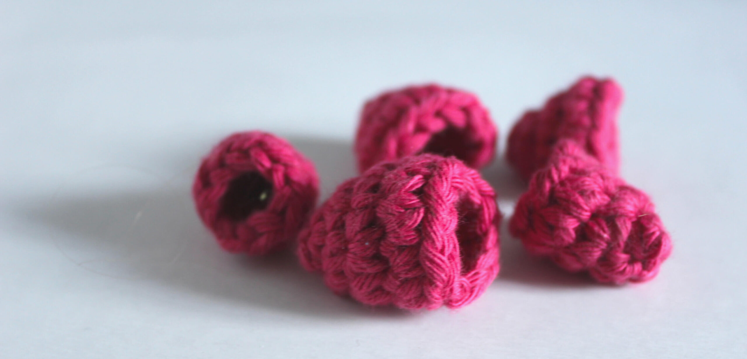 himbeeren häkeln häkelanleitung himbeeren